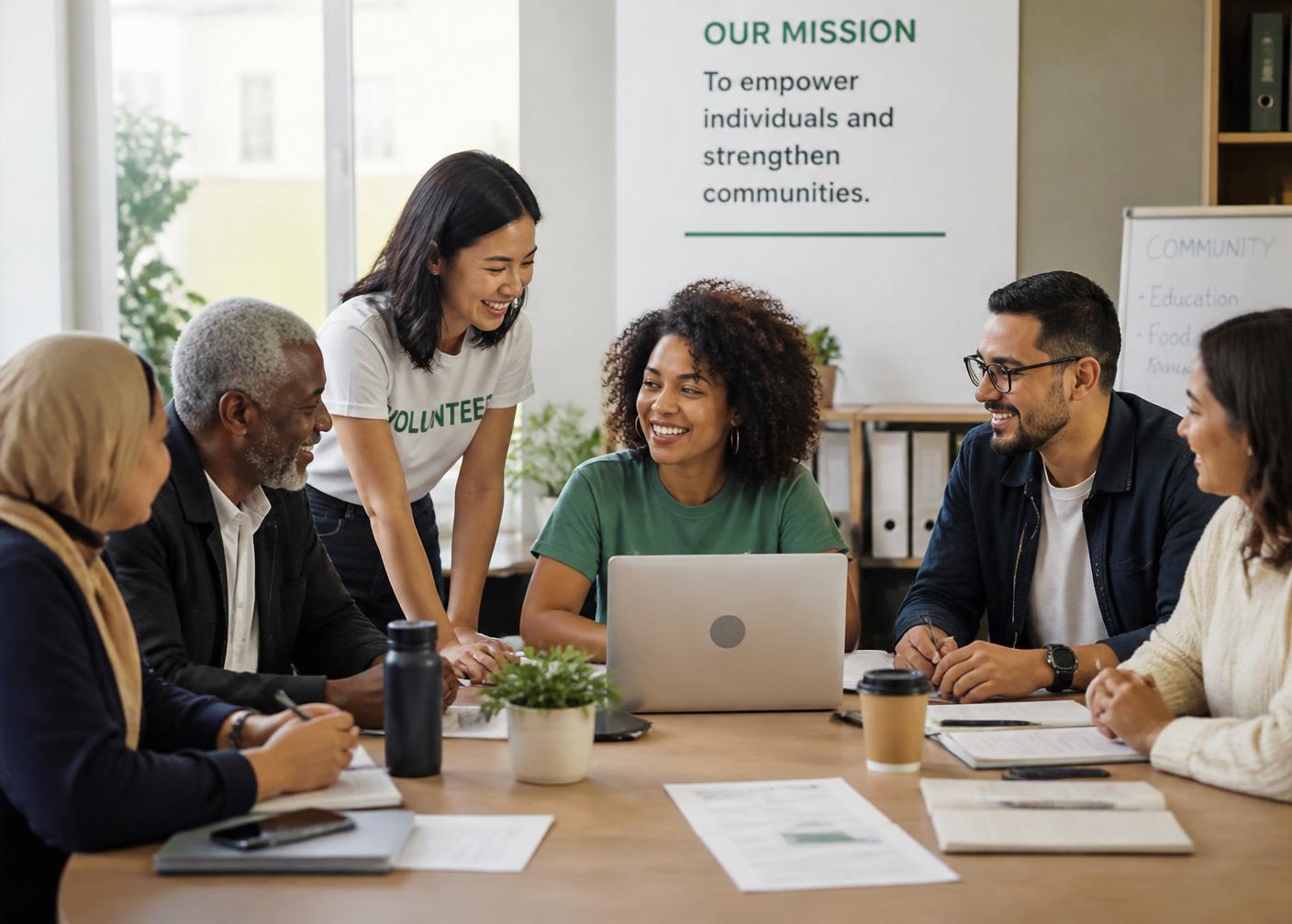 Non-Profit Organizations teams at work